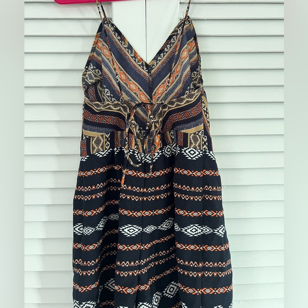 Geo Print Romper - Picture 3 of 6